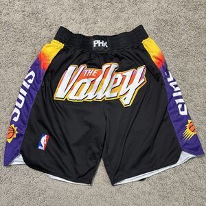 Phoenix Suns The Valley Black NBA Basketball Shorts Men’s Medium Streetwear